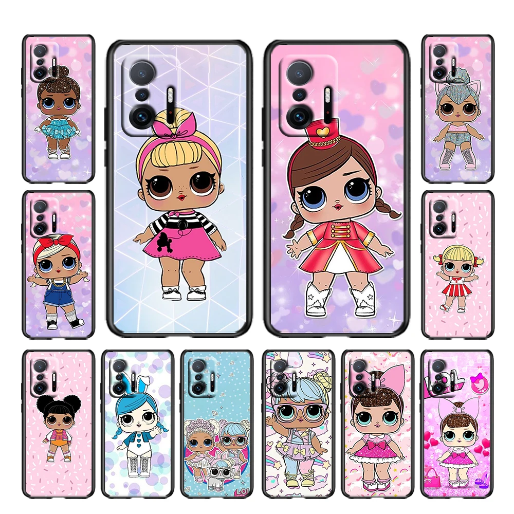 Cartoon L.O.L. SURPRISE Dolls For Xiaomi Mi 12 11 11T 10 10T Ultra Pro Lite Note10 5G Silicone Soft Black Phone Case Funda Coque
Cartoon L.O.L. SURPRISE Dolls For Xiaomi Mi 12 11 11T 10 10T Ultra Pro Lite Note10 5G Silicone Soft Black Phone Case Funda Coque