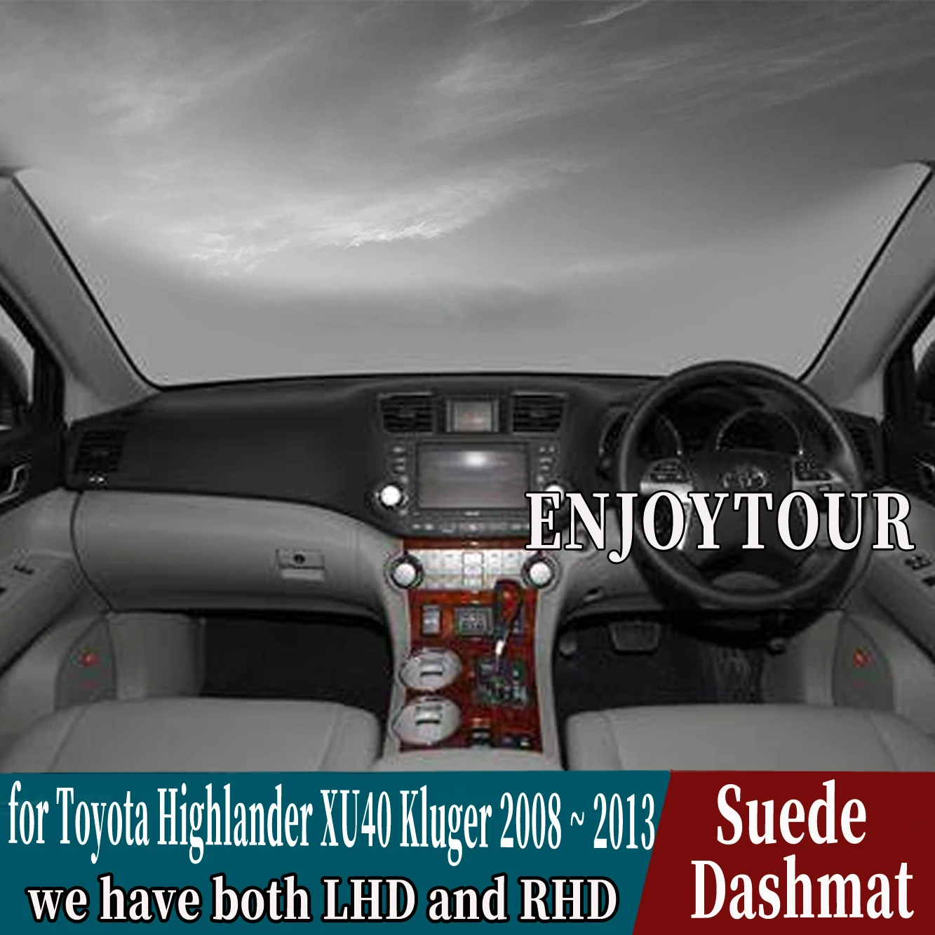 Car-styling Suede Leather Dashmat Dashboard Cover Dash Mat Accessories Carpet For Toyota Highlander XU40 Kluger 2008 ~ 2013 2009
Car-styling Suede Leather Dashmat Dashboard Cover Dash Mat Accessories Carpet For Toyota Highlander XU40 Kluger 2008 ~ 2013 2009