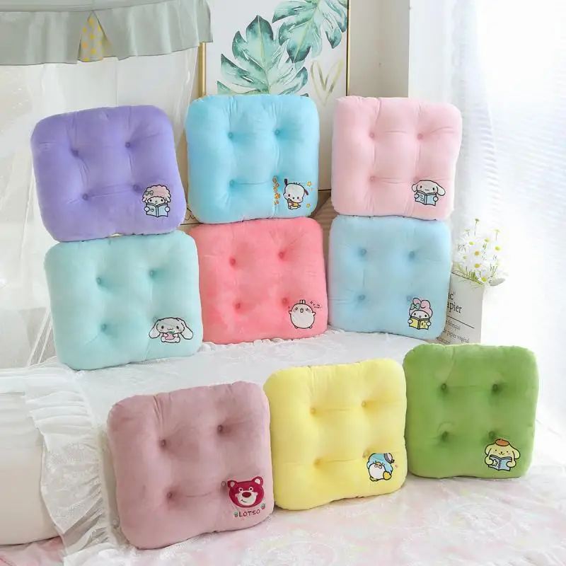 Sanriod серия My Melody Cinnamoroll аниме кавайная подушка для сидения Подушка для офиса сиденье Нескользящая подушка
Sanriod серия My Melody Cinnamoroll аниме кавайная подушка для сидения Подушка для офиса сиденье Нескользящая подушка