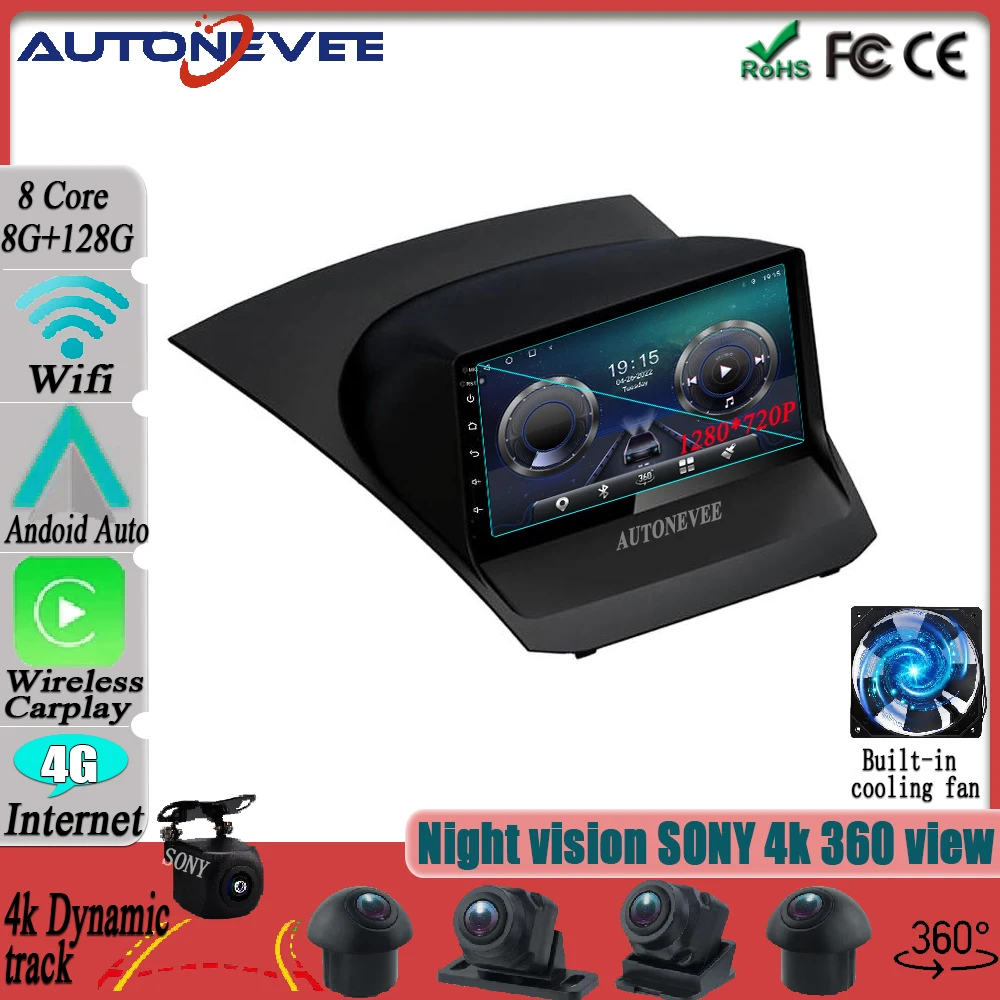 Android 12 Auto Car Stero Radio Multimedia Video Monitor Player For Ford Fiesta 2009 - 2017 GPS Navigation IPS Screen Head Unit
Android 12 Auto Car Stero Radio Multimedia Video Monitor Player For Ford Fiesta 2009 - 2017 GPS Navigation IPS Screen Head Unit