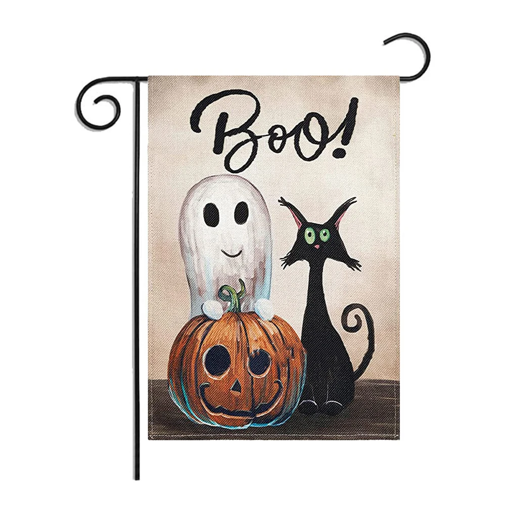 Halloween Banner Yard Flag Halloween Garden Flag Halloween Flag Yard Decoration Linen Garden Flag Autumn Decoration
Halloween Banner Yard Flag Halloween Garden Flag Halloween Flag Yard Decoration Linen Garden Flag Autumn Decoration