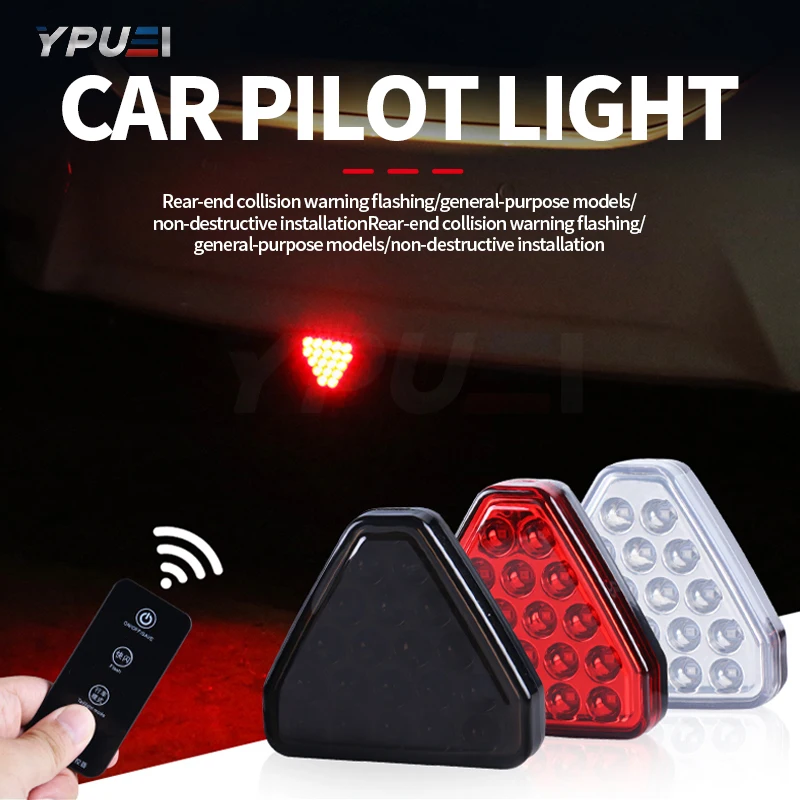 Universal F1 Triangle Style Sport 12LED Brake Signal Lamp REAR FOG LIGHT "Rear Third Brake Lamp" DRL For JDM BBA
Universal F1 Triangle Style Sport 12LED Brake Signal Lamp REAR FOG LIGHT "Rear Third Brake Lamp" DRL For JDM BBA