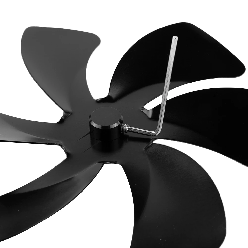 Fireplace Fan Blade Replacement 6 Blades Aluminum Alloy Low Noise Blade Heat Powered Stove Eco Fan Blade For Wood Log Burner
Fireplace Fan Blade Replacement 6 Blades Aluminum Alloy Low Noise Blade Heat Powered Stove Eco Fan Blade For Wood Log Burner