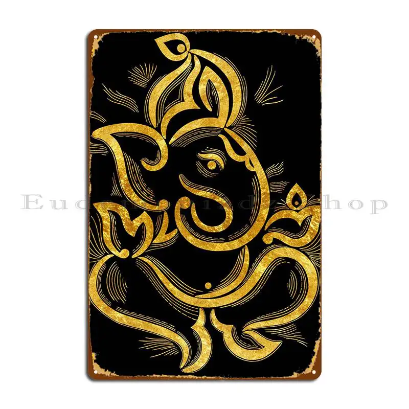 Золотистый металлический знак Ganesha, Настенный декор для кинотеатра, создание дизайна, оловянный плакат
Золотистый металлический знак Ganesha, Настенный декор для кинотеатра, создание дизайна, оловянный плакат