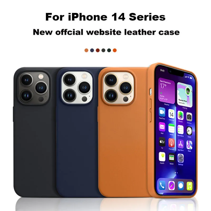 Official Original Apple Leather With Magsafe Case For iPhone 14 Pro Max 14 Plus Case 14Pro Max Wireless Charging Magnetic Cases
Official Original Apple Leather With Magsafe Case For iPhone 14 Pro Max 14 Plus Case 14Pro Max Wireless Charging Magnetic Cases