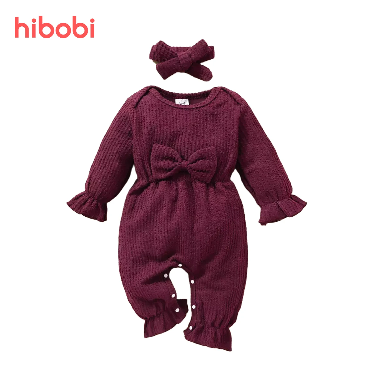hibobi Baby Girl Autumn 2pcs Baby Solid Color Bowknot Decor LongSleeved Long Leg Romper Headband Jumpsuit Baby Girls Sets
hibobi Baby Girl Autumn 2pcs Baby Solid Color Bowknot Decor LongSleeved Long Leg Romper Headband Jumpsuit Baby Girls Sets