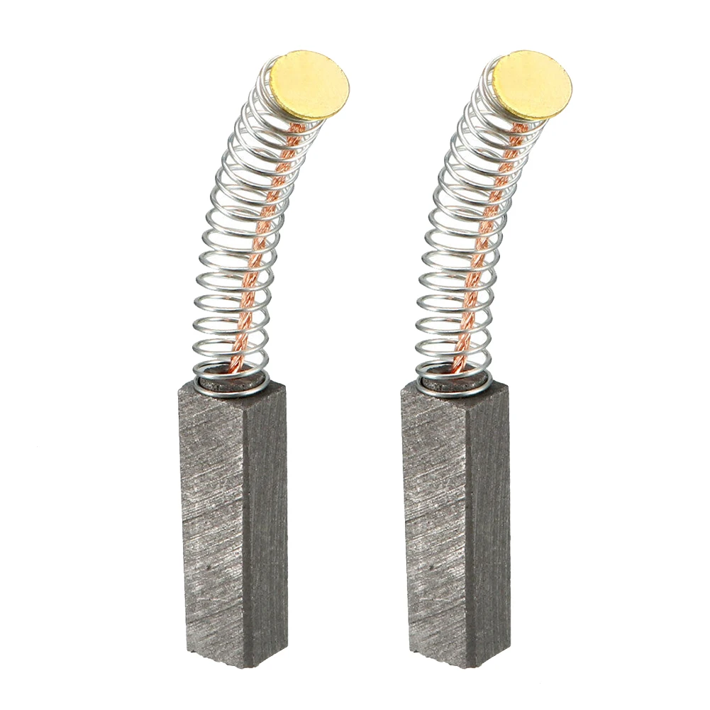Brand New Carbon Brushes Electric Motors 20mmx6mmx5mm 25mm Spring 2pcs Accessories Carbon + Metal Kit Replacement
Brand New Carbon Brushes Electric Motors 20mmx6mmx5mm 25mm Spring 2pcs Accessories Carbon + Metal Kit Replacement