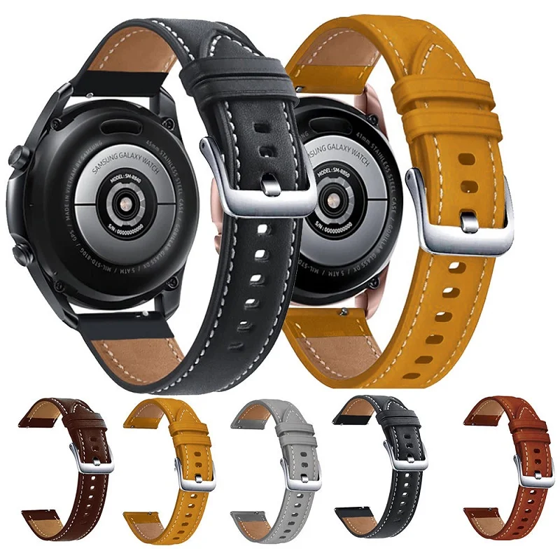 New 22mm Leather Watchband Strap Belt For Huawei Watch 3/3 pro /GT 2 Pro GT 2 GT3 46mm honor magic Garmin Active Smart WristBand
New 22mm Leather Watchband Strap Belt For Huawei Watch 3/3 pro /GT 2 Pro GT 2 GT3 46mm honor magic Garmin Active Smart WristBand
