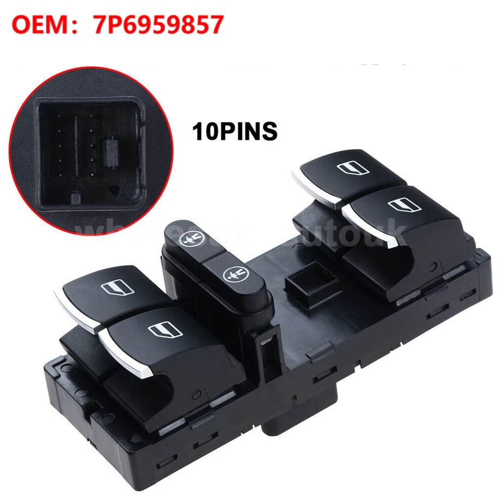 Switch Front Driver Door For Sharan 2011-2016 ABS Black Driver Side New Power Glass Switch 7P6959857 Accessories
Switch Front Driver Door For Sharan 2011-2016 ABS Black Driver Side New Power Glass Switch 7P6959857 Accessories