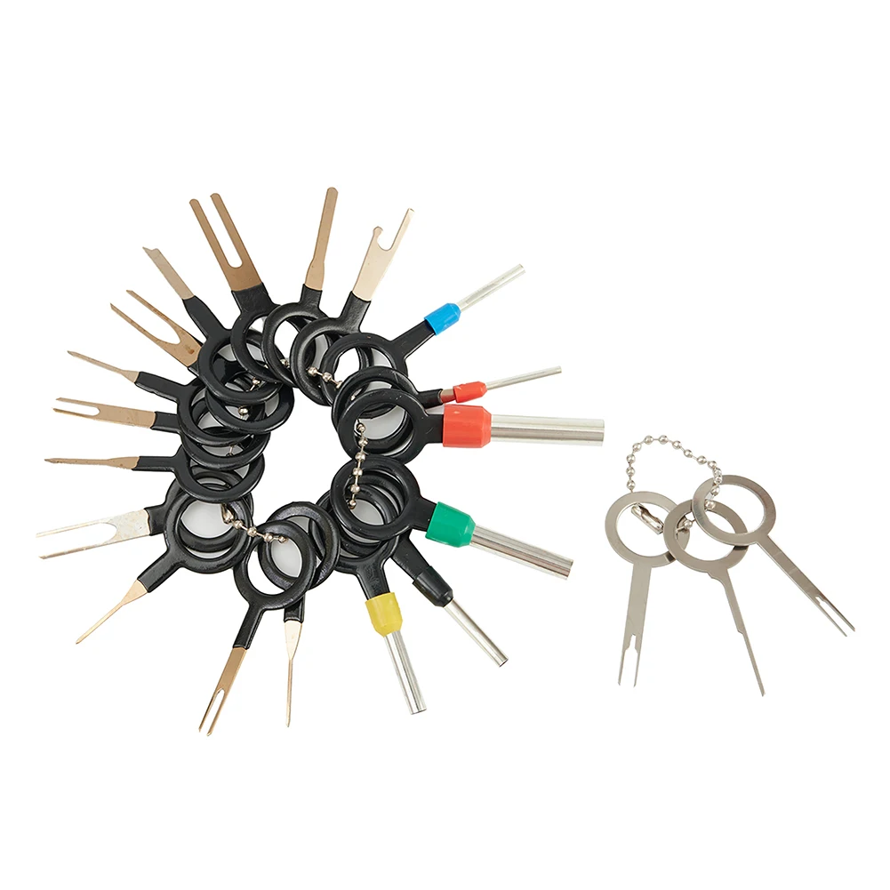 21pcs/Set Car Terminal Removal Repair Tools Electrical Wiring Crimp Connector Pin Extractor Puller Repair Remover
21pcs/Set Car Terminal Removal Repair Tools Electrical Wiring Crimp Connector Pin Extractor Puller Repair Remover