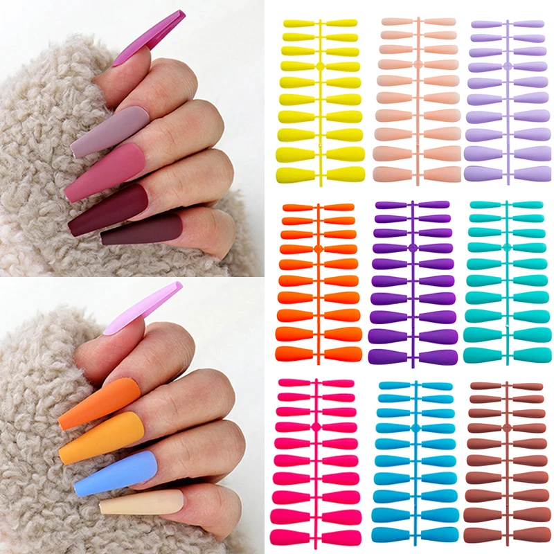 20PCS Matte Acrylic False Nail Solid Color Artificial Manicure for Girl Acrylic Manicure Full Cover Nail Extension Press On Nail
20PCS Matte Acrylic False Nail Solid Color Artificial Manicure for Girl Acrylic Manicure Full Cover Nail Extension Press On Nail
