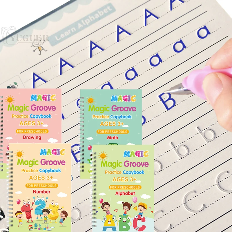 Новинка, многоразовая Книга по каллиграфии Монтессори, детский блокнот для каллиграфии, ручное письмо, тетрадь для письма, подарки
Новинка, многоразовая Книга по каллиграфии Монтессори, детский блокнот для каллиграфии, ручное письмо, тетрадь для письма, подарки
