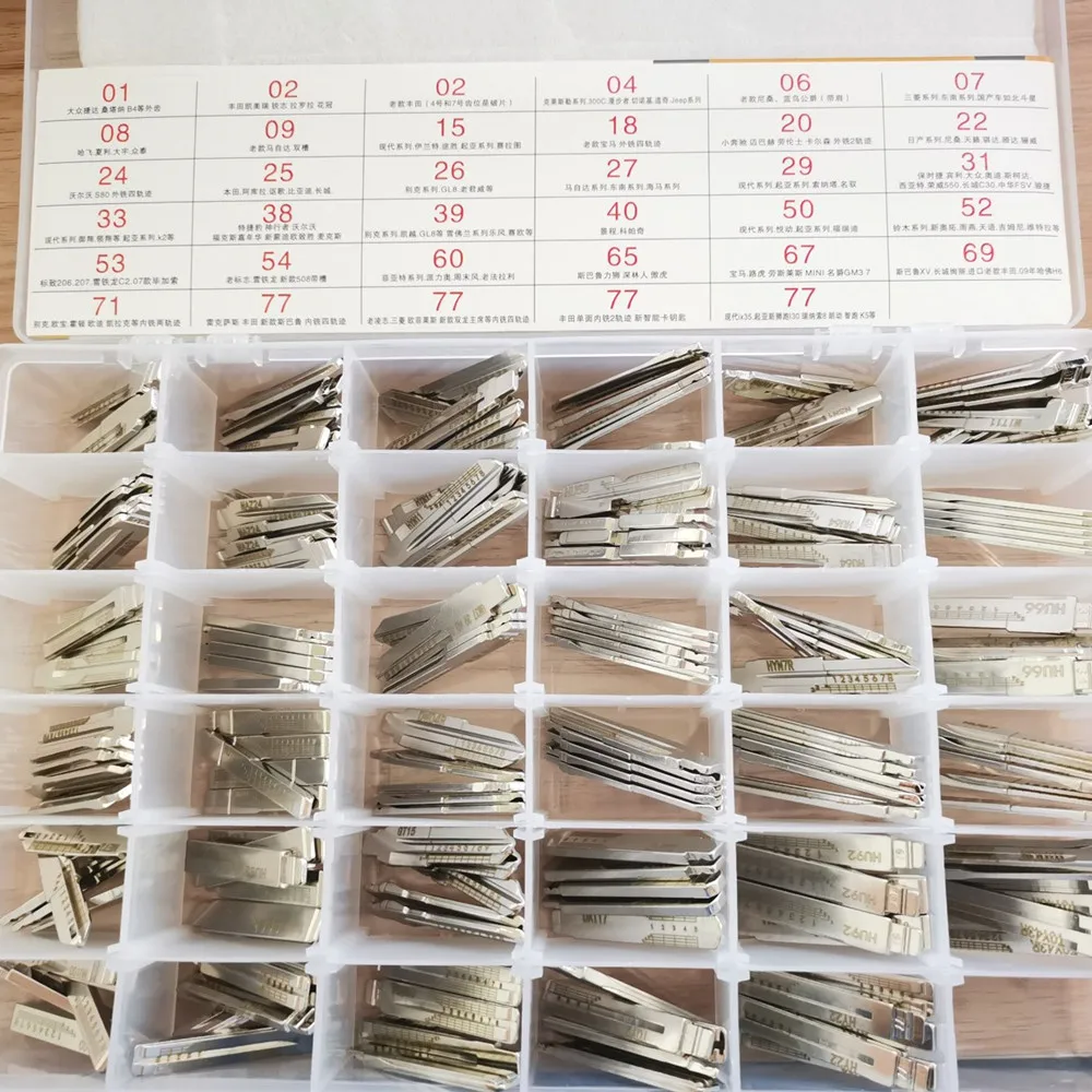 175pcs Engraved Line Scale Shearing Teeth Blank Car Key Cutting Teeth Blade for JMD VVDI Xhorse KEYDIY KD Remote
175pcs Engraved Line Scale Shearing Teeth Blank Car Key Cutting Teeth Blade for JMD VVDI Xhorse KEYDIY KD Remote