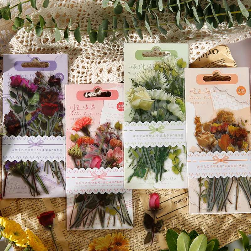 Assorted Artificial Flower PET Stickers Waterproof Labels Aesthetic Laptop Phone Decor Postcards Scrapbooking Diary Supplies
Assorted Artificial Flower PET Stickers Waterproof Labels Aesthetic Laptop Phone Decor Postcards Scrapbooking Diary Supplies