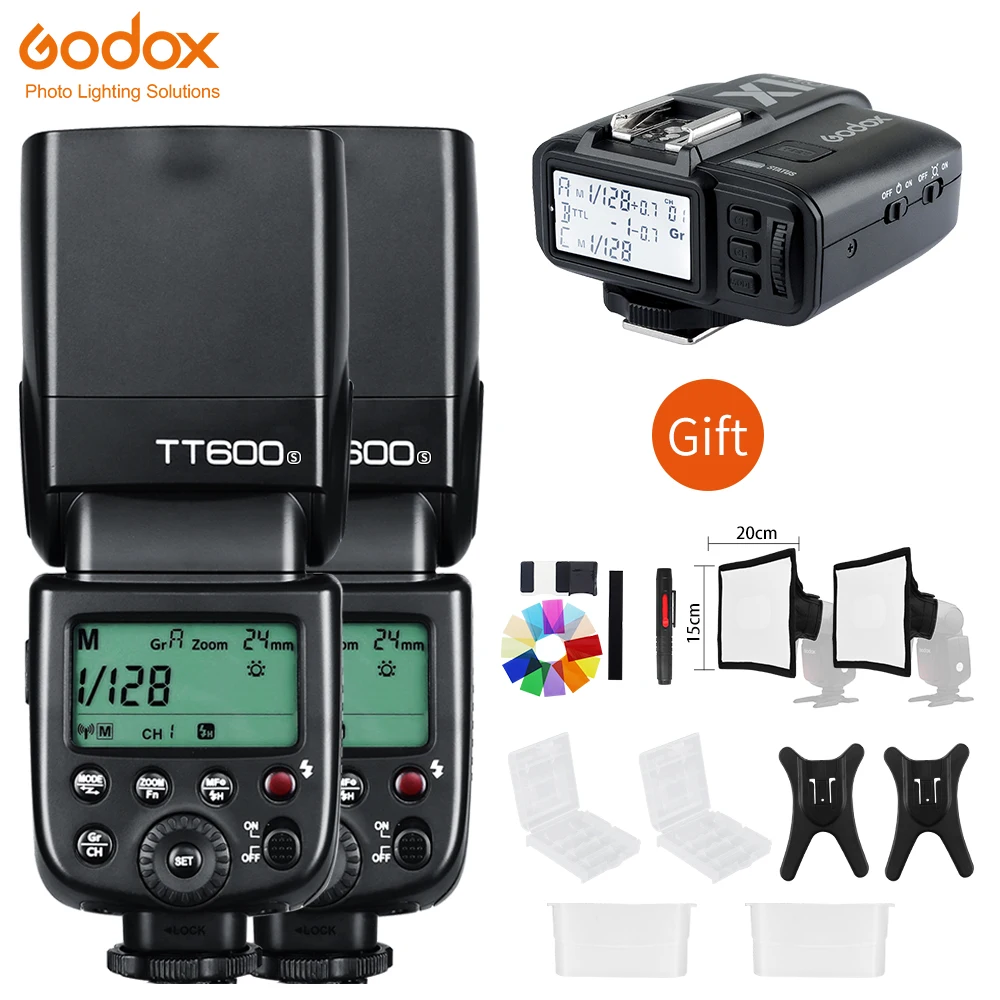 Вспышка для камеры Godox TT600S GN60 2,4G с внешней вспышкой и задним передатчиком для камеры Sony A7 A7S A7R A7 II A6000 A58 A99, 2 шт. 
Вспышка для камеры Godox TT600S GN60 2,4G с внешней вспышкой и задним передатчиком для камеры Sony A7 A7S A7R A7 II A6000 A58 A99, 2 шт.