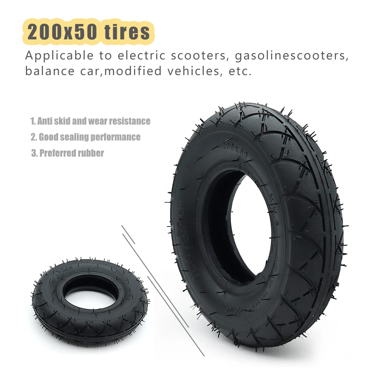 Шина для электрического скутера 200x50, внутренняя и внешняя шины, 8 дюймов, шина для электрического мини-скутера, аксессуары для шин 200*50
Шина для электрического скутера 200x50, внутренняя и внешняя шины, 8 дюймов, шина для электрического мини-скутера, аксессуары для шин 200*50