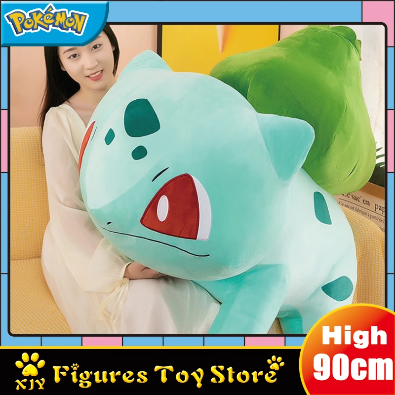 90cm Big Size Bulbasaur Stuffed Toy Cute Elf Pokemon Plush Kawaii Pikachu Doll Pillow Gifts For Children Christmas Baby Birthday
90cm Big Size Bulbasaur Stuffed Toy Cute Elf Pokemon Plush Kawaii Pikachu Doll Pillow Gifts For Children Christmas Baby Birthday