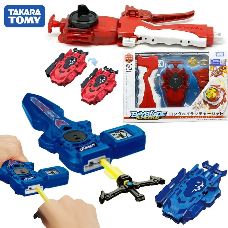 

Takara Tomy Original Beyblade Burst Launcher Set B-123/B-124/B-93/B-94/B-88 Accessories Top Spinner Toy for Children