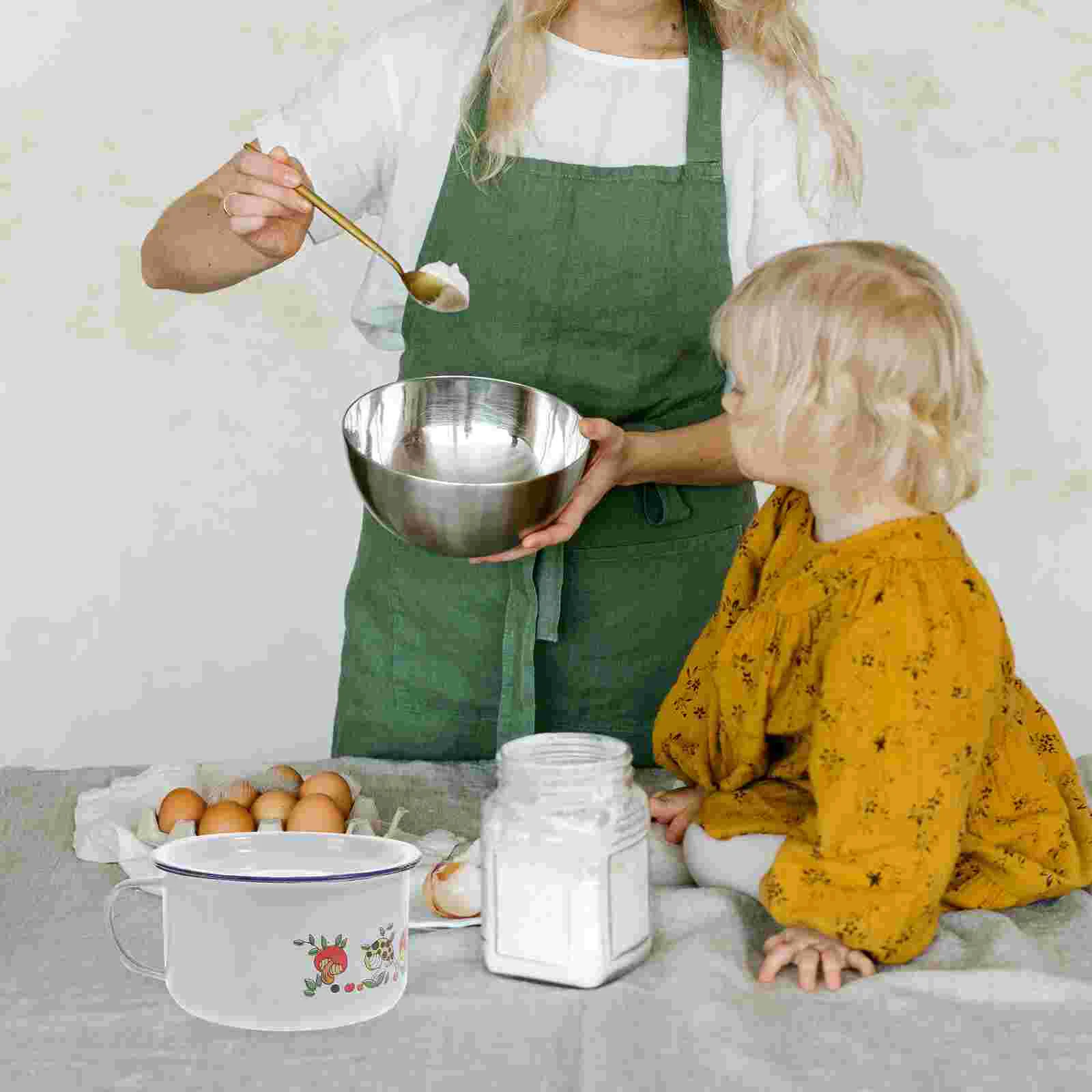 Enamel Bowl Bowls Soup Vintage Enamelware Mug Salad Cup Chinesemixing Metal Serving Noodle Tea Container Traybasin Large Retro
Enamel Bowl Bowls Soup Vintage Enamelware Mug Salad Cup Chinesemixing Metal Serving Noodle Tea Container Traybasin Large Retro