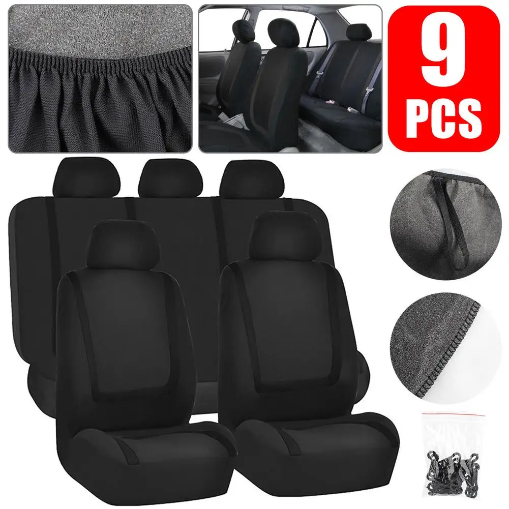 Комплект чехлов для автомобильных сидений, Защитные чехлы для сидений, универсальные аксессуары для салона автомобиля, внедорожника, стиля...
Комплект чехлов для автомобильных сидений, Защитные чехлы для сидений, универсальные аксессуары для салона автомобиля, внедорожника, стиля...