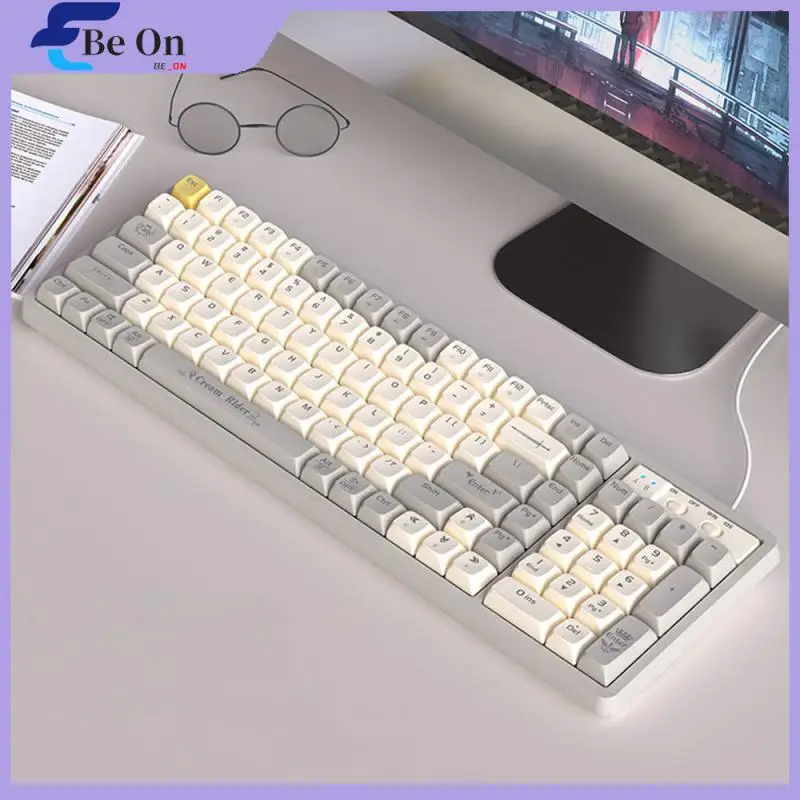 Hot Plug Gaming Keyboards Colorful Backlight 102 Keys Keyboard Hot Swap Keyboard Mechanical Keyboard Ergonomics
Hot Plug Gaming Keyboards Colorful Backlight 102 Keys Keyboard Hot Swap Keyboard Mechanical Keyboard Ergonomics