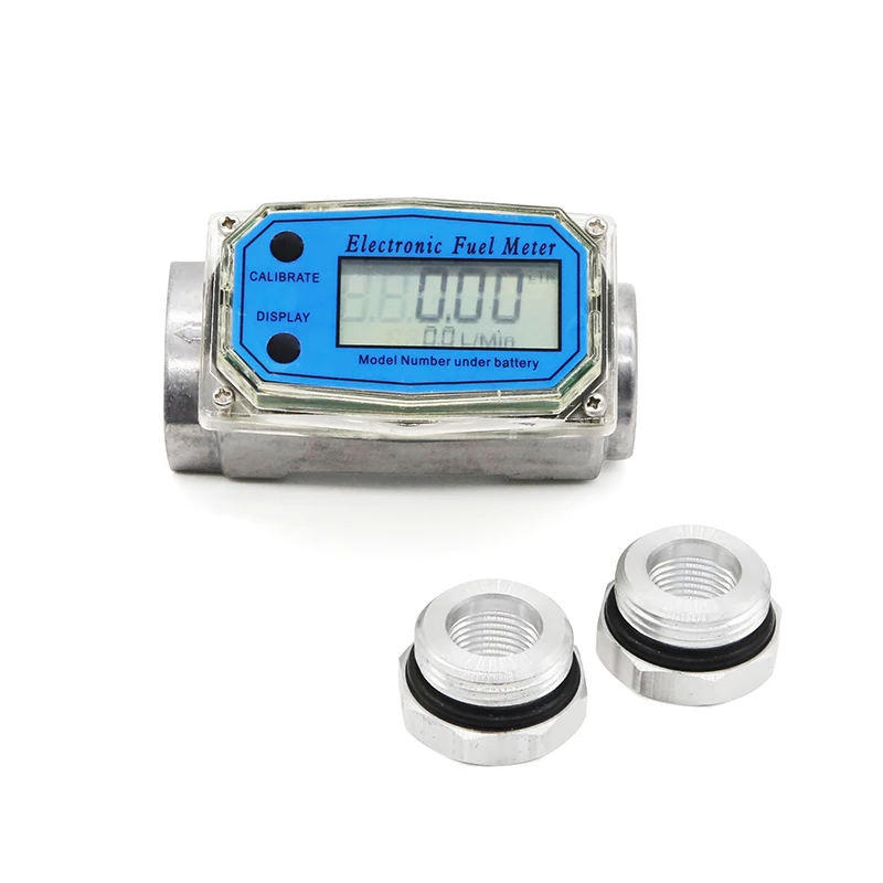 1/2" 3/4" 1" Electronic Turbine Flowmeter LED Display Electronic Fuel Meter For Measure Diesel Gasoline Kerosene DC5~18V
1/2" 3/4" 1" Electronic Turbine Flowmeter LED Display Electronic Fuel Meter For Measure Diesel Gasoline Kerosene DC5~18V
