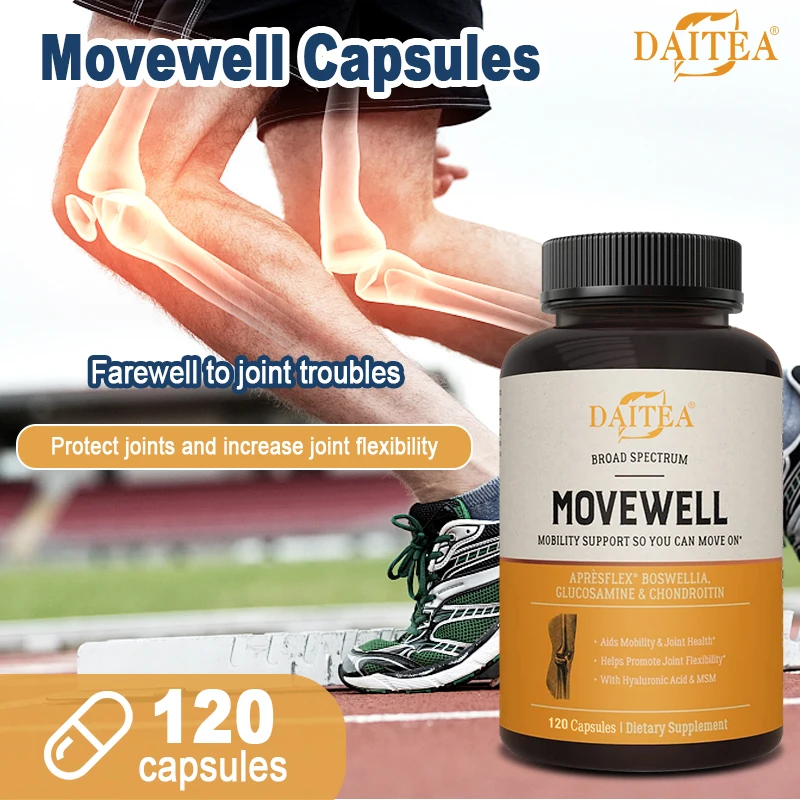 Daitea Supplement Glucose Chondroitin, Repair Cartilage, Improve The Triple Strength of Back, Neck, Knee and Other Joint Support
Daitea Supplement Glucose Chondroitin, Repair Cartilage, Improve The Triple Strength of Back, Neck, Knee and Other Joint Support