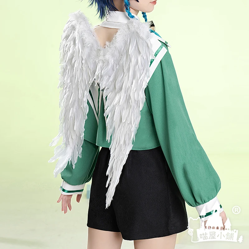 Игровой костюм для косплея Genshin Impact, костюм для косплея, Venti Doujin, комикс, искусственная кожа, повседневная одежда, подарок на день рождения
Игровой костюм для косплея Genshin Impact, костюм для косплея, Venti Doujin, комикс, искусственная кожа, повседневная одежда, подарок на день рождения