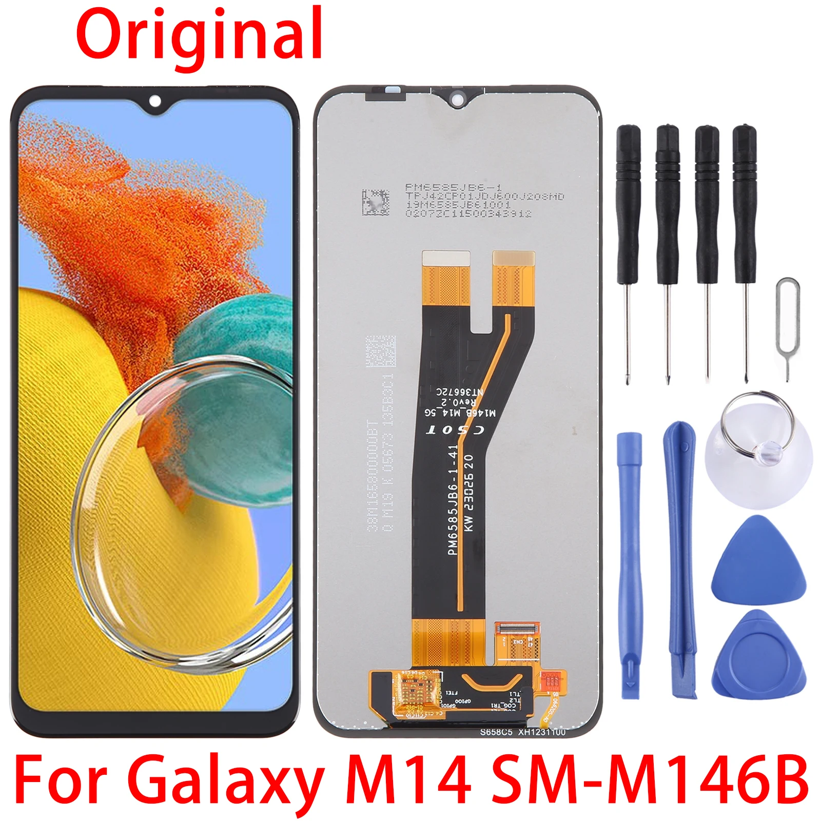 

Original LCD Screen For Samsung Galaxy M14 SM-M146B With Digitizer Full Assembly