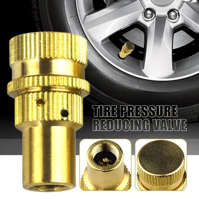 1pcs Tire Deflator Kit Off Road Brass Stem 6 30 Psi Automatic Tire Deflators For Car Truck Motorcycle Adjustable Road Accessory
1pcs Tire Deflator Kit Off Road Brass Stem 6 30 Psi Automatic Tire Deflators For Car Truck Motorcycle Adjustable Road Accessory