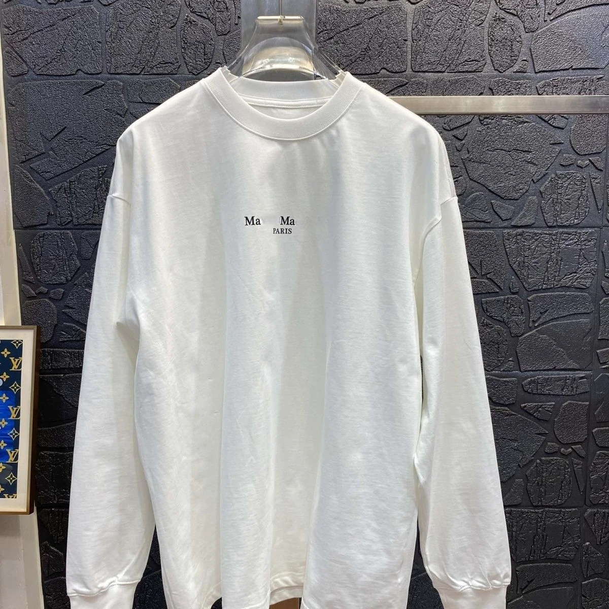 Модный классический модный роскошный дизайнерский Повседневный свободный Универсальный пуловер, женская рубашка с круглым вырезом и длинным рукавом с принтом для мужчин M6
Модный классический модный роскошный дизайнерский Повседневный свободный Универсальный пуловер, женская рубашка с круглым вырезом и длинным рукавом с принтом для мужчин M6