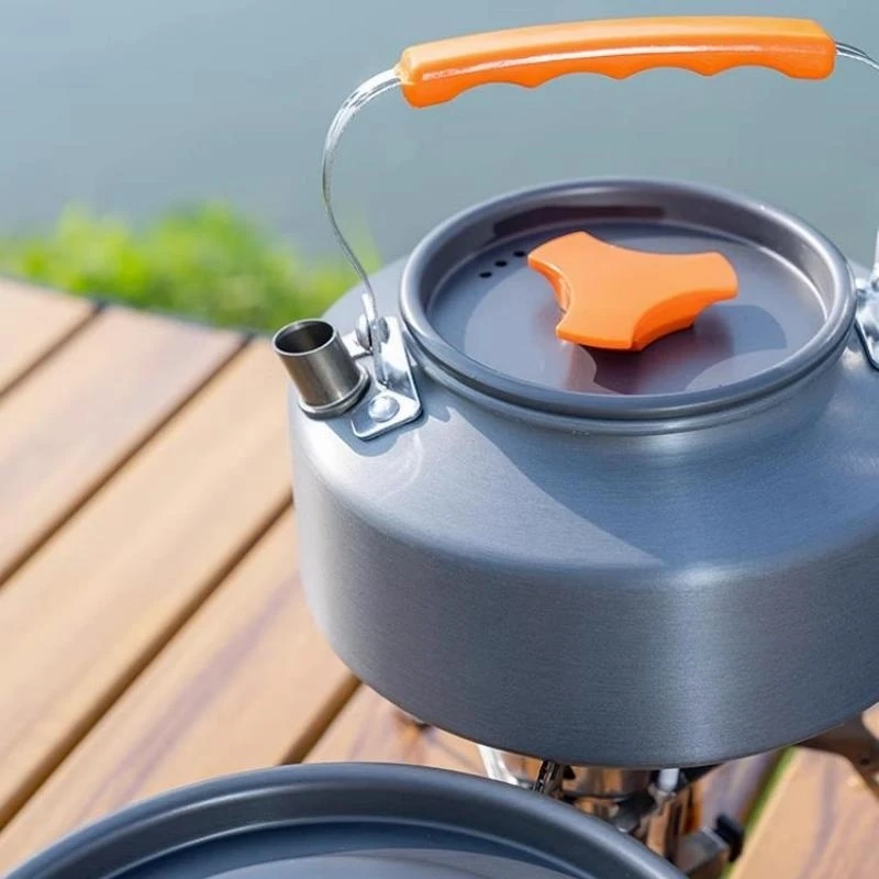 Outdoor Water Kettle Camping Tableware 2.0L Teakettle Aluminum Alloy Cooking Teapot Bivouac Supplies
Outdoor Water Kettle Camping Tableware 2.0L Teakettle Aluminum Alloy Cooking Teapot Bivouac Supplies