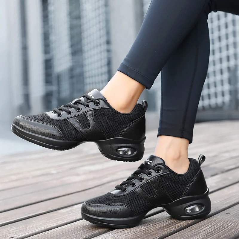 Ladies Jazz Dancing Sneakers Black White Girls Jazz Sports Dance Shoes Breathable Women Athletic Footwear for Dancing
Ladies Jazz Dancing Sneakers Black White Girls Jazz Sports Dance Shoes Breathable Women Athletic Footwear for Dancing