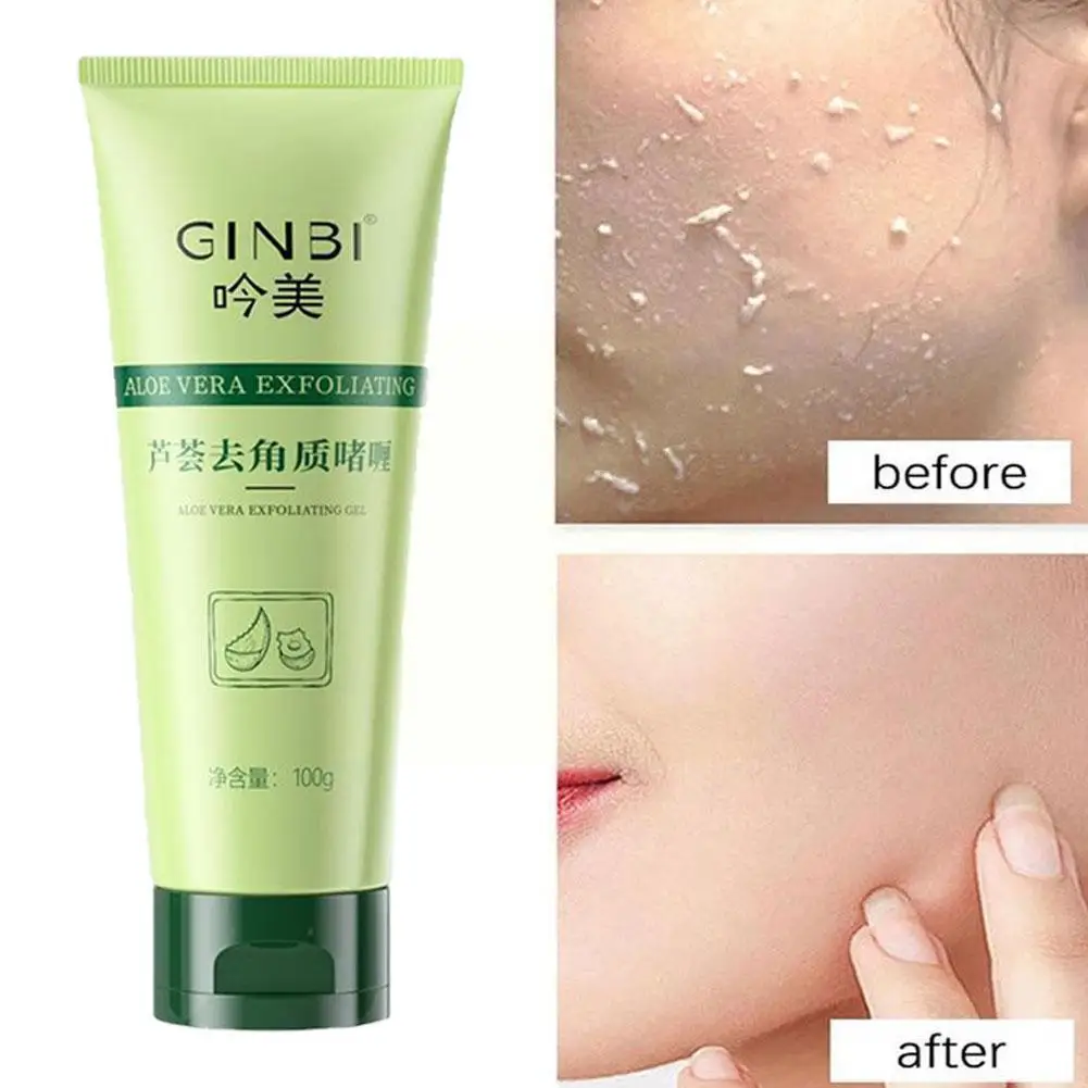 100g Aloe Vera Exfoliating Gel Face Scrub Peeling Gel Beauty Care Control Body Refreshing Whitening Moisturizing Oil And Pr L7P0
100g Aloe Vera Exfoliating Gel Face Scrub Peeling Gel Beauty Care Control Body Refreshing Whitening Moisturizing Oil And Pr L7P0