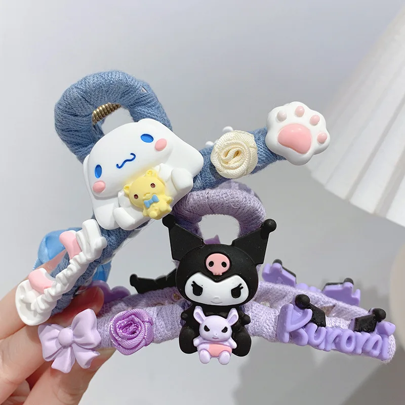 Kawaii 4Inch My Melody Kuromi Big Grip Clip Japanese Cute Sweet Cartoon Hair Grip Horsetail Clip Hair Clip Women Gifts for Girls
Kawaii 4Inch My Melody Kuromi Big Grip Clip Japanese Cute Sweet Cartoon Hair Grip Horsetail Clip Hair Clip Women Gifts for Girls