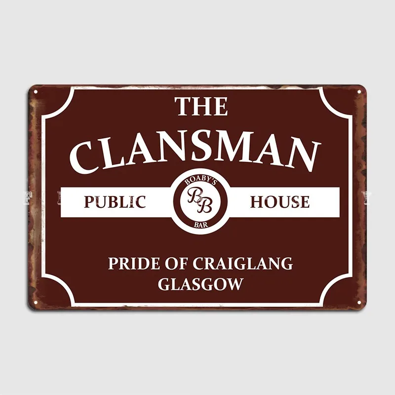 The Clansman Pub Metal Plaque Poster Wall Decor Printing Wall Cave Bar Cave Tin Sign Poster
The Clansman Pub Metal Plaque Poster Wall Decor Printing Wall Cave Bar Cave Tin Sign Poster