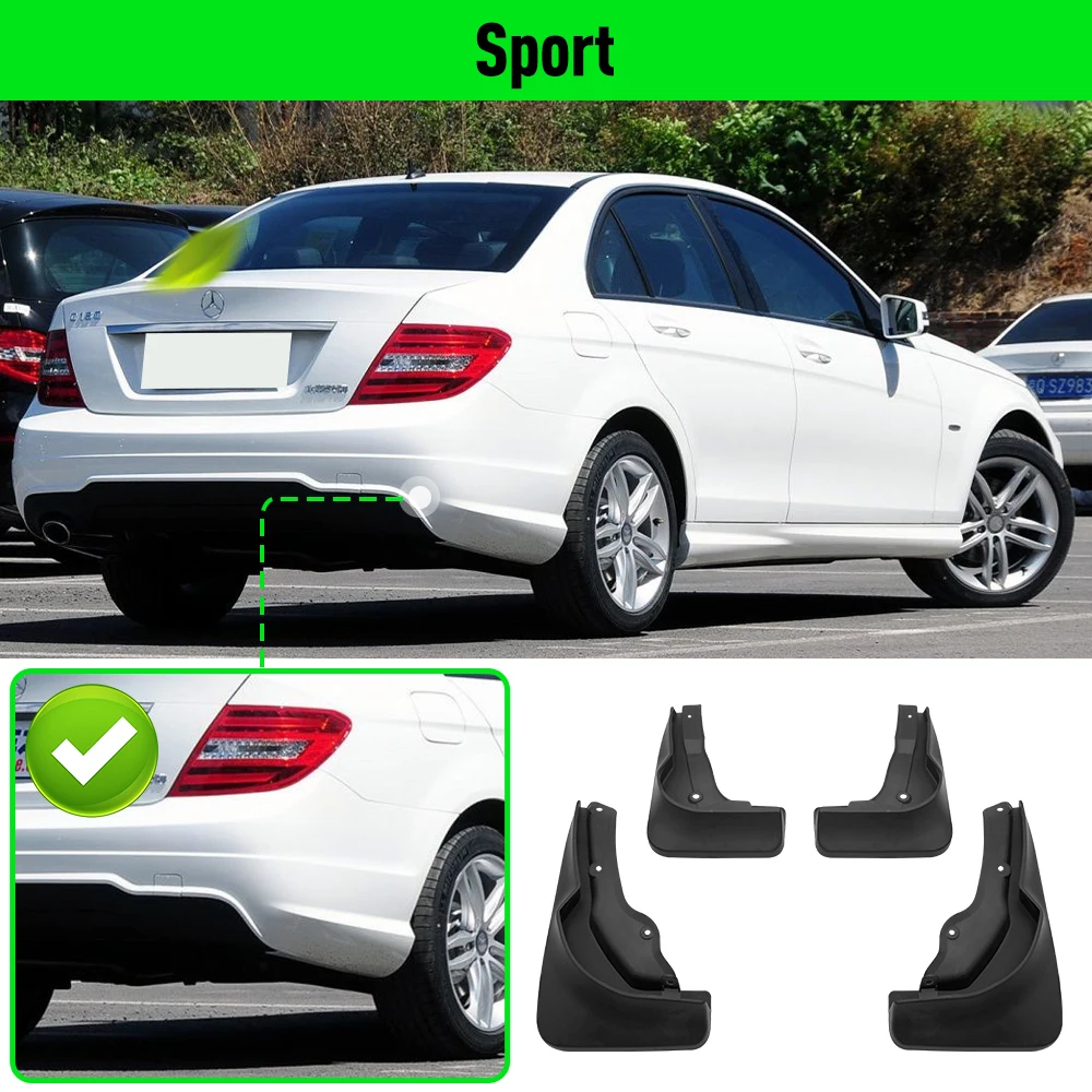 Брызговики для Mercedes BENZ C Class W204 Sport 2012-2013, брызговики, Аксессуары для автомобилей
Брызговики для Mercedes BENZ C Class W204 Sport 2012-2013, брызговики, Аксессуары для автомобилей