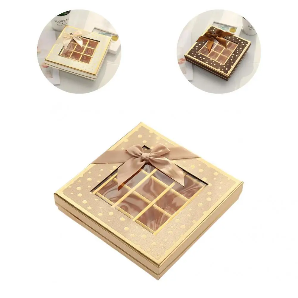 Chocolate Box Great Practical Bow-knot Design for Christmas Candy Box Candy Packaging Box
Chocolate Box Great Practical Bow-knot Design for Christmas Candy Box Candy Packaging Box