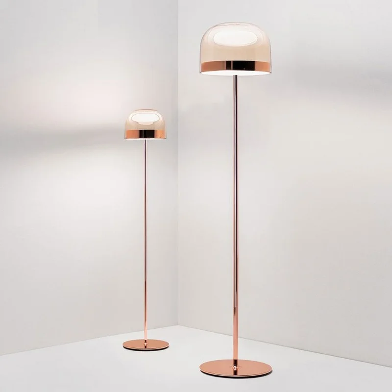 Nordic Rose Gold Glass Floor Lamp Designer Led Vertical Lights Living Room Floor Lamp Minimalist Bedroom Bedside Vertical Lamp 
Nordic Rose Gold Glass Floor Lamp Designer Led Vertical Lights Living Room Floor Lamp Minimalist Bedroom Bedside Vertical Lamp