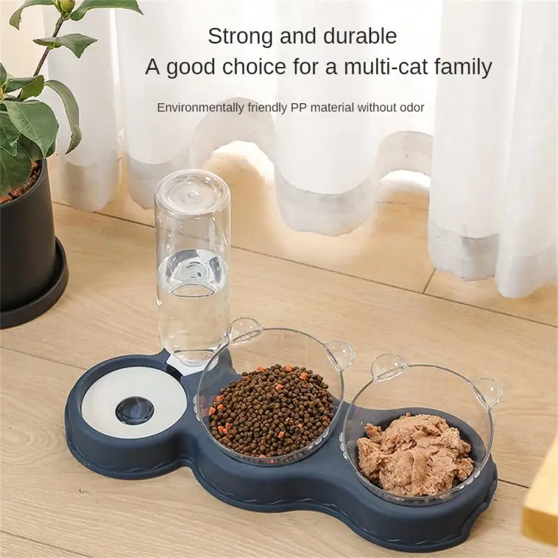 New Stand Dish Bowls Automatic Drinking Cat Dual Bowl Dog Bowl Cat Supplies Waterer With Dog Water Bottle Neck Protection Bowl
New Stand Dish Bowls Automatic Drinking Cat Dual Bowl Dog Bowl Cat Supplies Waterer With Dog Water Bottle Neck Protection Bowl