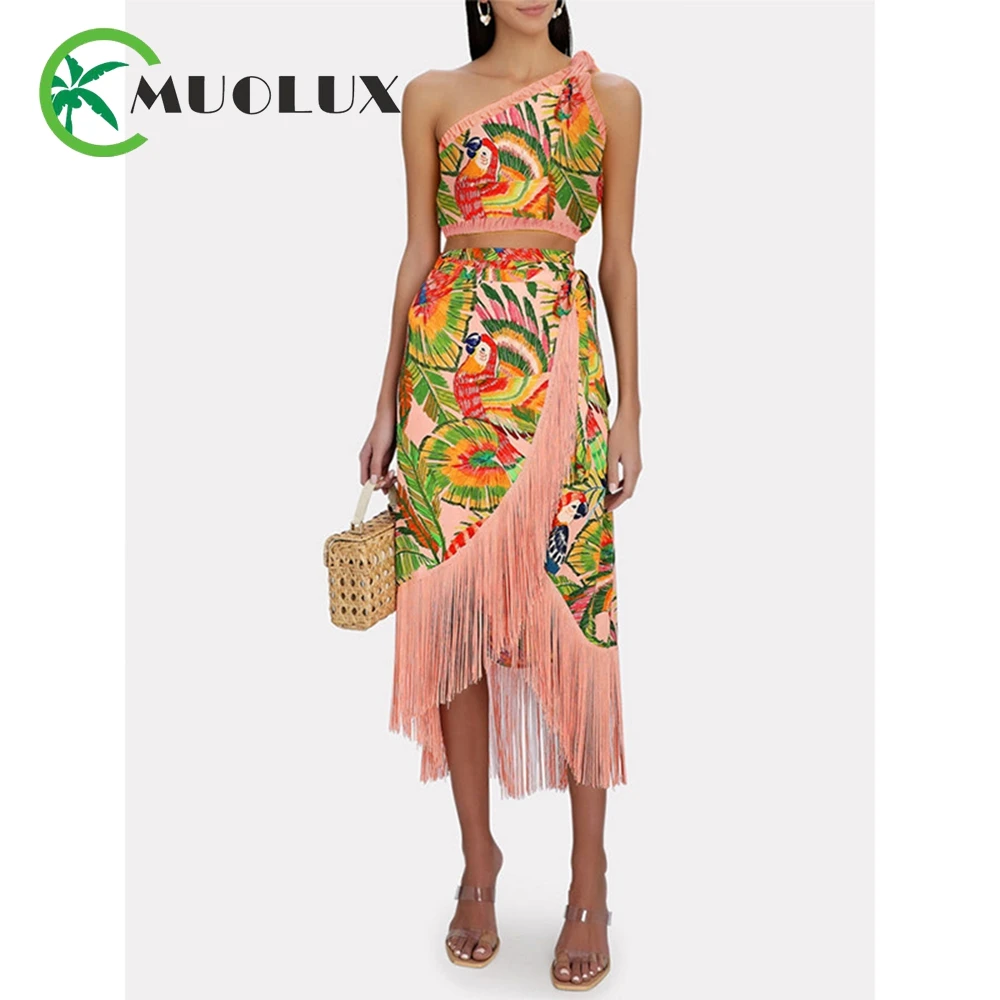2023 One Shoulder Push Up Bikini Set Cover Up Swimsuit Dress For Women Printed Three Pieces Swimwear Tassel Bathing Suit Skirt
2023 One Shoulder Push Up Bikini Set Cover Up Swimsuit Dress For Women Printed Three Pieces Swimwear Tassel Bathing Suit Skirt