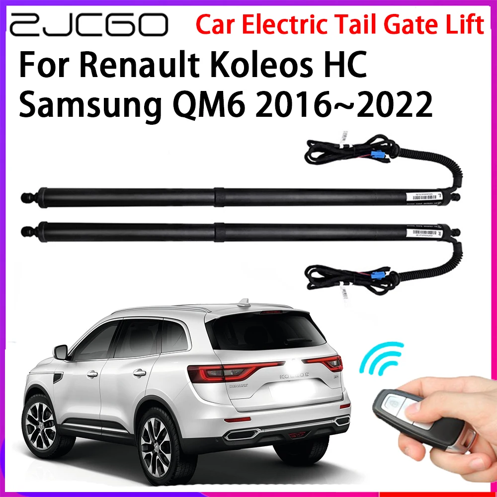 

ZJCGO Car Automatic Tailgate Lifters Electric Tail Gate Lift Assisting System for Renault Koleos HC Samsung QM6 2016~2022