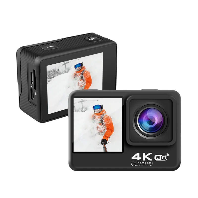 JUNNX Touch Dual Screen 24MP MINI Cam WiFi Action Camara Vlog Outdoor Waterproof HD 4K Action & Sports Camera
JUNNX Touch Dual Screen 24MP MINI Cam WiFi Action Camara Vlog Outdoor Waterproof HD 4K Action & Sports Camera