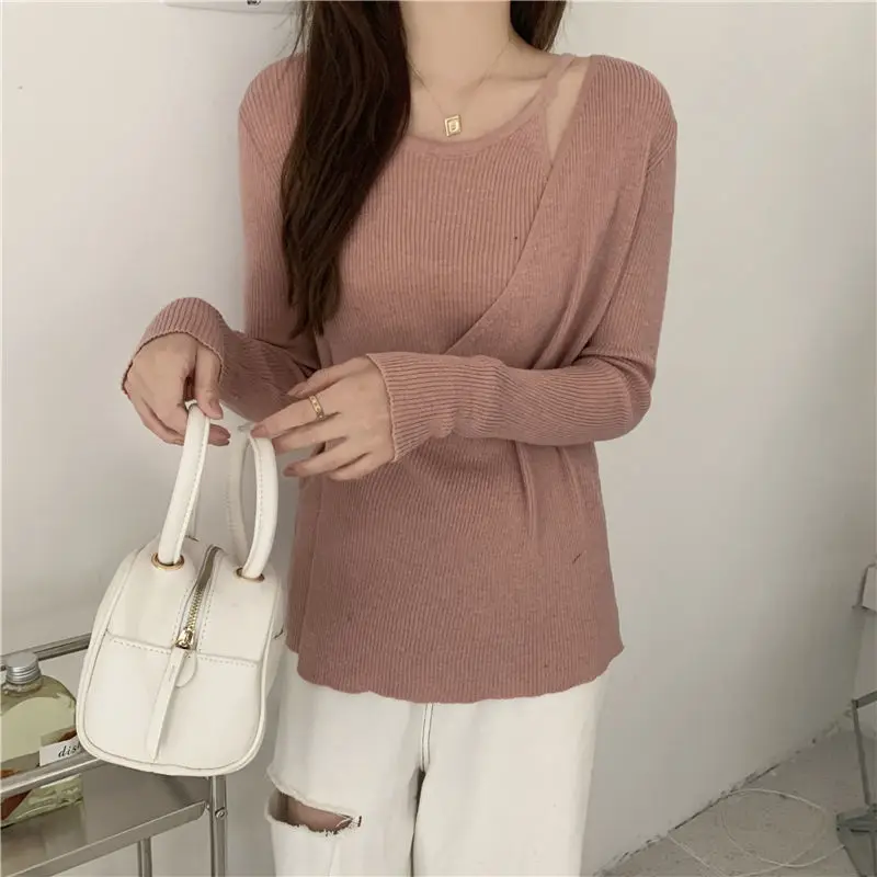 Pink Lady 2 in 1 Woman Girl Sweaters Spring Knit Sweater Slim Clothing Vest Top Fiting Women Coat Pull Cloth hollowed Pullover
Pink Lady 2 in 1 Woman Girl Sweaters Spring Knit Sweater Slim Clothing Vest Top Fiting Women Coat Pull Cloth hollowed Pullover