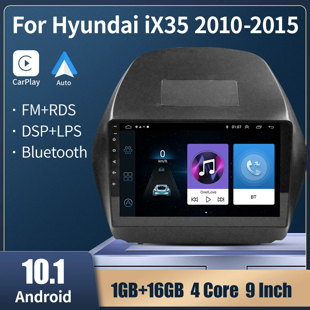 Car Radio For Hyundai IX35 2010 - 2015 2 DIN stereo Car Multimedia Carplay Navigation GPS Video DVD DSP Android 10.0
Car Radio For Hyundai IX35 2010 - 2015 2 DIN stereo Car Multimedia Carplay Navigation GPS Video DVD DSP Android 10.0