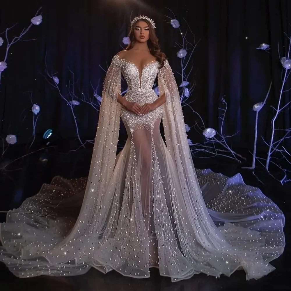 Qcenkeren Wedding Dresses Straps Lace Beading V-Neckline Charming Women Bridal Gowns Israel Boho vestidos para mães dos noivos
Qcenkeren Wedding Dresses Straps Lace Beading V-Neckline Charming Women Bridal Gowns Israel Boho vestidos para mães dos noivos