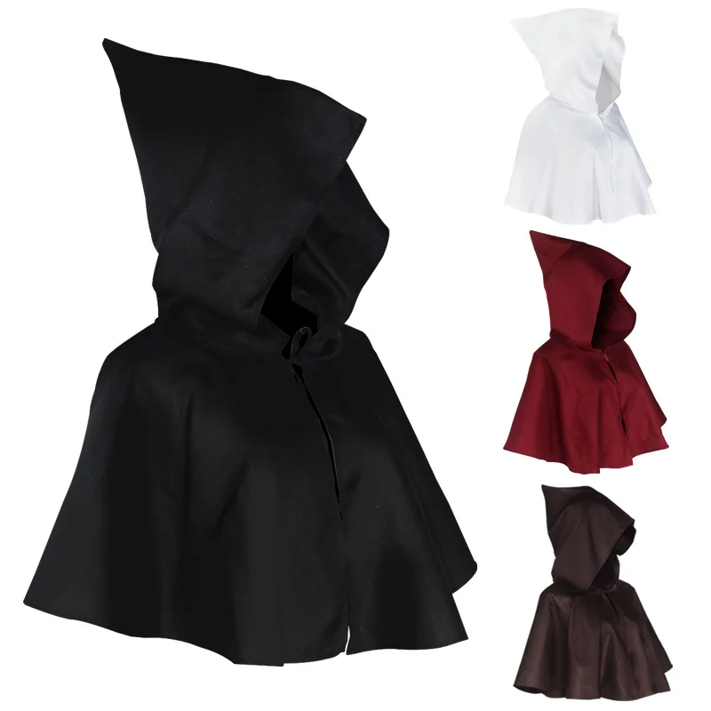 Unisex Men Medieval Costume Renaissance Cloak Hat Halloween Witch Cosplay Costume Hooded Cape Hat
Unisex Men Medieval Costume Renaissance Cloak Hat Halloween Witch Cosplay Costume Hooded Cape Hat