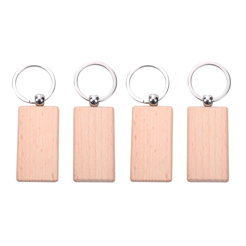 120Pcs Blank Rectangle Wooden Key Chain Diy Wood Keychains Key Tags Can Engrave Diy Gifts
120Pcs Blank Rectangle Wooden Key Chain Diy Wood Keychains Key Tags Can Engrave Diy Gifts