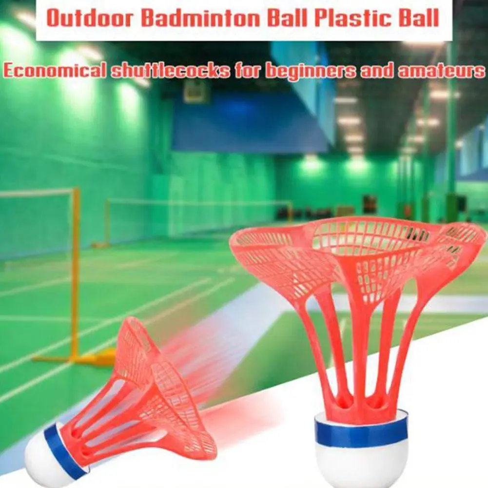 3pcs/set Outdoor Badminton Airshuttle Plastic Nylon Ball For Training Indoor Feather Shuttlecock Birdies Resistance Wind Ba X3l7
3pcs/set Outdoor Badminton Airshuttle Plastic Nylon Ball For Training Indoor Feather Shuttlecock Birdies Resistance Wind Ba X3l7