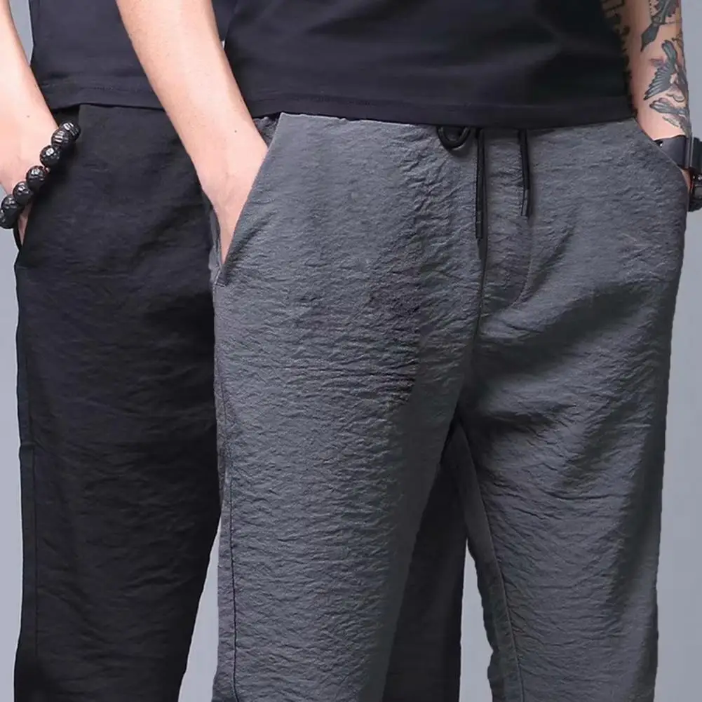 Elastic Spring Summer Design Men's Casual Pants Slim Drawstring Pant Straight Trousers Male Fashion Stretch Business Men Pants
Elastic Spring Summer Design Men's Casual Pants Slim Drawstring Pant Straight Trousers Male Fashion Stretch Business Men Pants